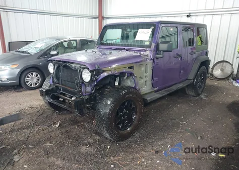 2018 Jeep Wrangler Jk Unlimited Sport S 4X4 из США, поврежденный, VIN 1C4HJWDG1JL839455